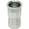 Bsc Preferred Metric Low-Profile Rivet Nut Tin-Zinc-Plated Aluminum M3x.5 Internal Thread 9mm Long, 10PK 91230A311
